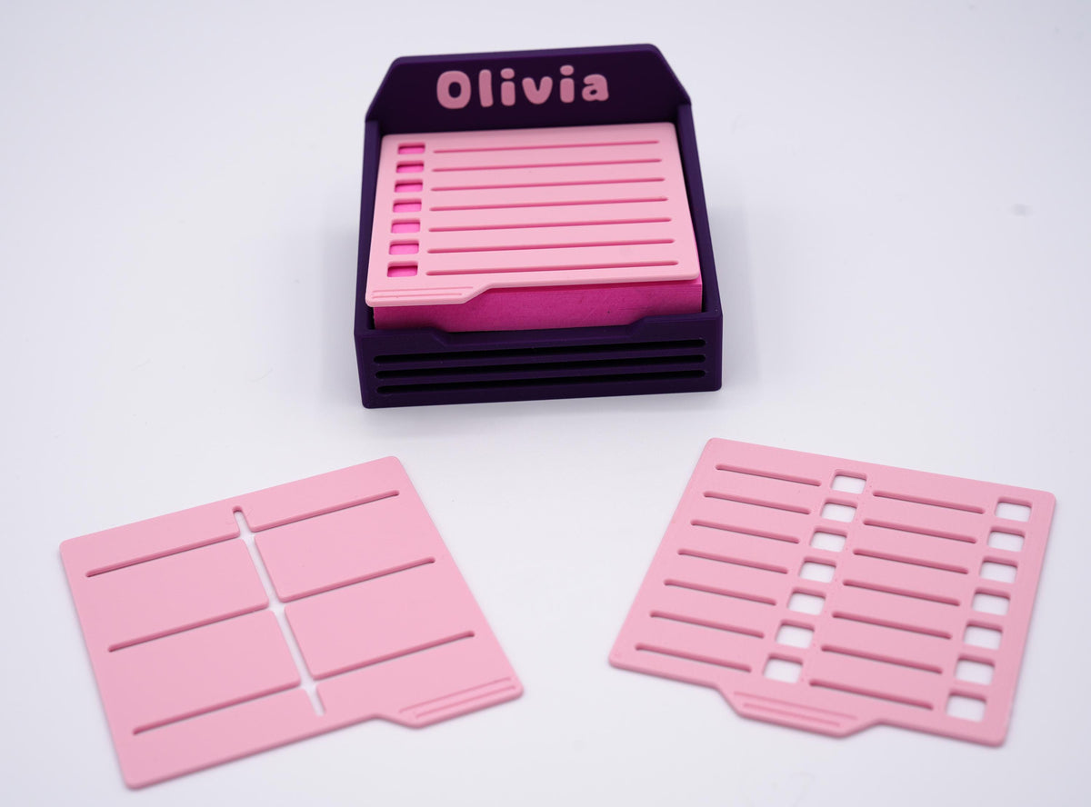 Personalized Sticky Note Holder with Custom Name