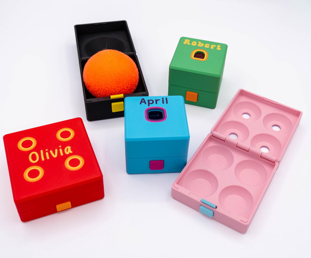 Personalized 3D printed case compatible with NeeDoh squishies