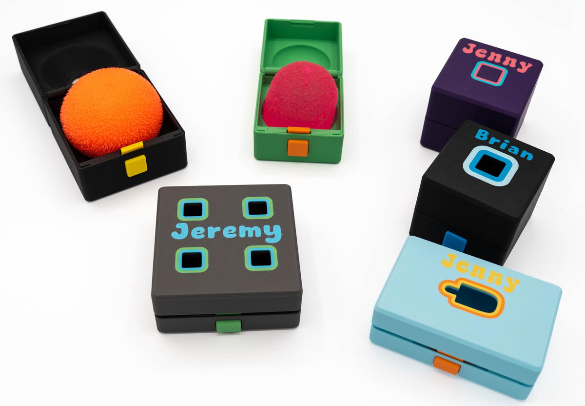 Personalized 3D printed case compatible with NeeDoh squishies