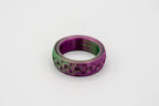Fidget Ring - 3D Printed Spinner Ring - 16 Textures - 23 Colors - US Sizes 4 to 15 - The Pixie Print Shop