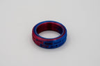 Fidget Ring - 3D Printed Spinner Ring - 16 Textures - 23 Colors - US Sizes 4 to 15 - The Pixie Print Shop