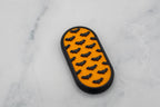 Halloween Fidget Slider, Orange Bat Magnetic Fidget Toy, Clicky or Silent, 3D Printed Spooky Desk Toy, Boo Basket Filler