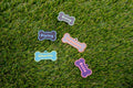 Personalized Dog Tag, Two Tone 3D Printed Pet ID Tag, Custom Name and Phone Number, Quiet Bone Tag for Dog or Cat Collar