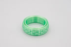 Fidget Ring - 3D Printed Spinner Ring - 16 Textures - 23 Colors - US Sizes 4 to 15 - The Pixie Print Shop