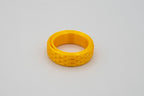 Fidget Ring - 3D Printed Spinner Ring - 16 Textures - 23 Colors - US Sizes 4 to 15 - The Pixie Print Shop