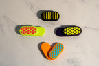 Pill Shaped Fidget Slider - Magnetic Clicky or Silent Fidget Toy - 3D Printed - 8 Textures - 27 Colors - The Pixie Print Shop