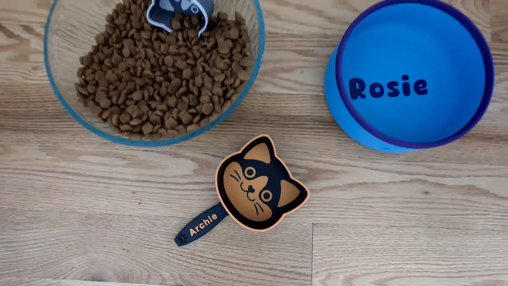 Print timelapse: Personalized Cat Food Scoop with Custom Name