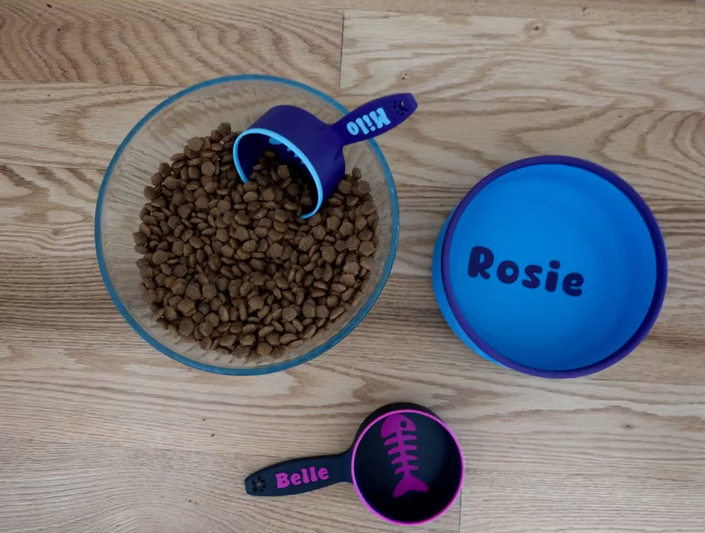 Print timelapse: Personalized Cat Food Scoop with Custom Name