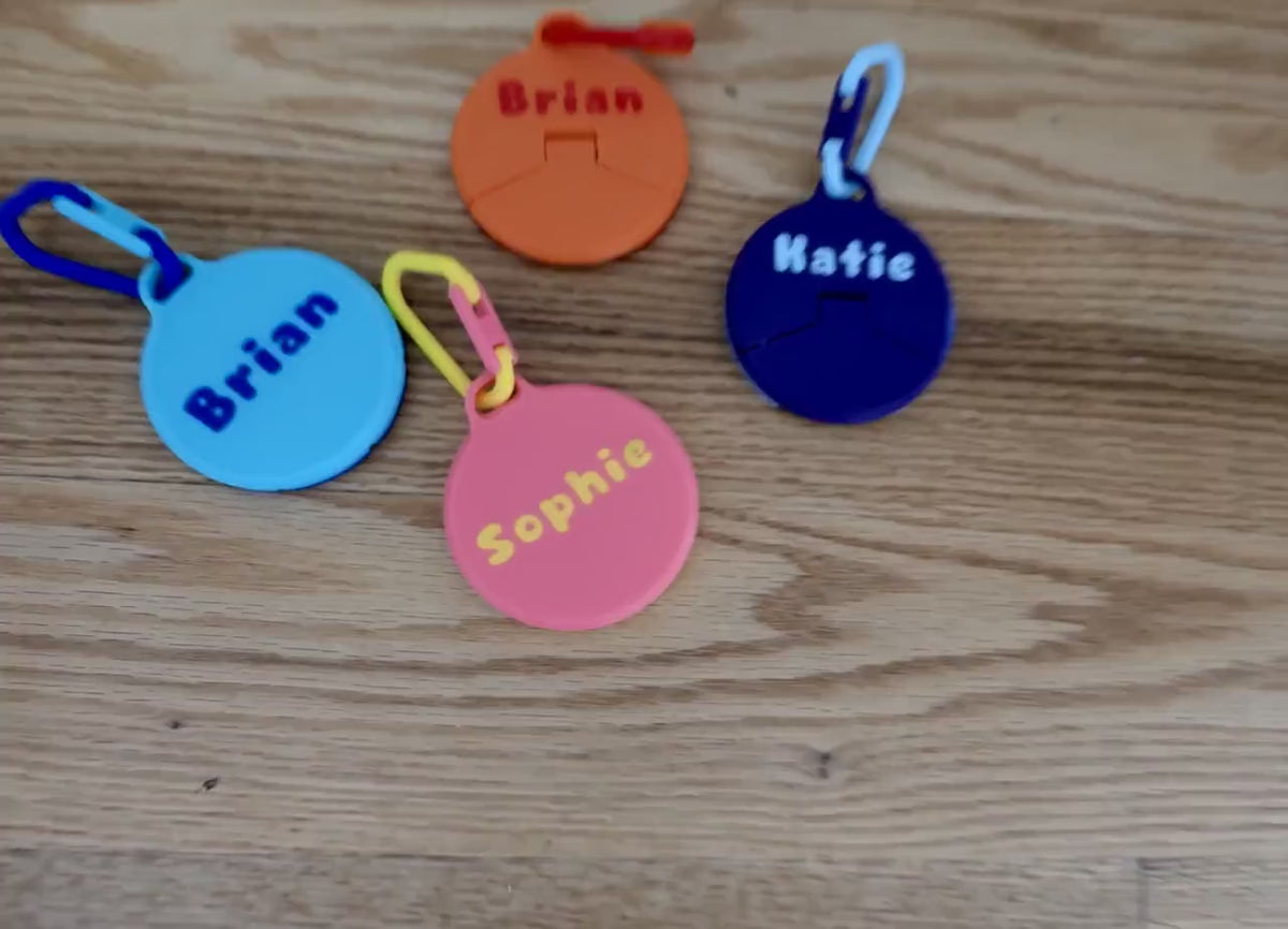 Print timelapse: Personalized Can Topper with Custom Name