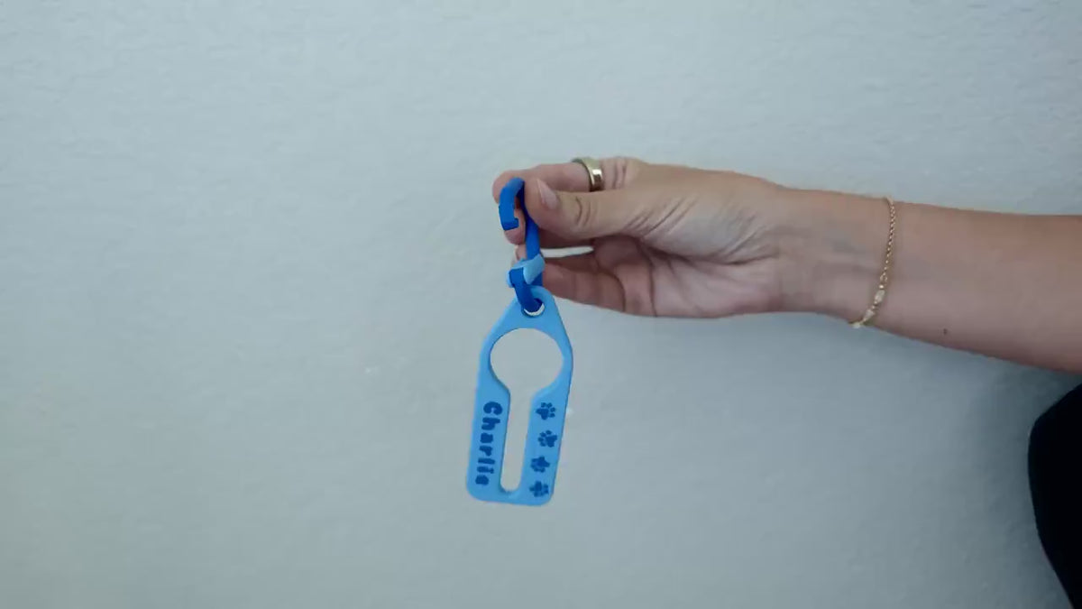 Print timelapse: Personalized Dog Leash Tag & Poop Bag Holder with Custom Name